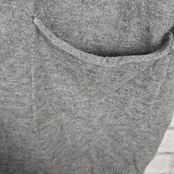 Evolution by Cyrus Ladera Gray Open Front Pocket Cardigan Sweater Stitch Fix 1X - Picture 6 of 9